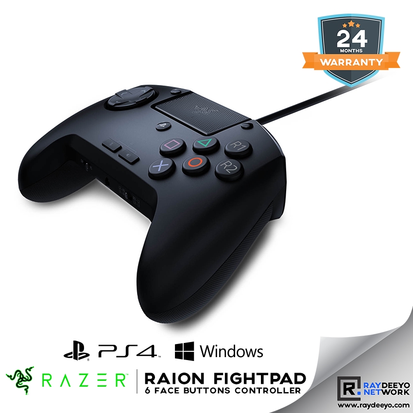 Razer Raion Fightpad hotsell for PS4 - 6 face button layout - Mechanical switch buttons