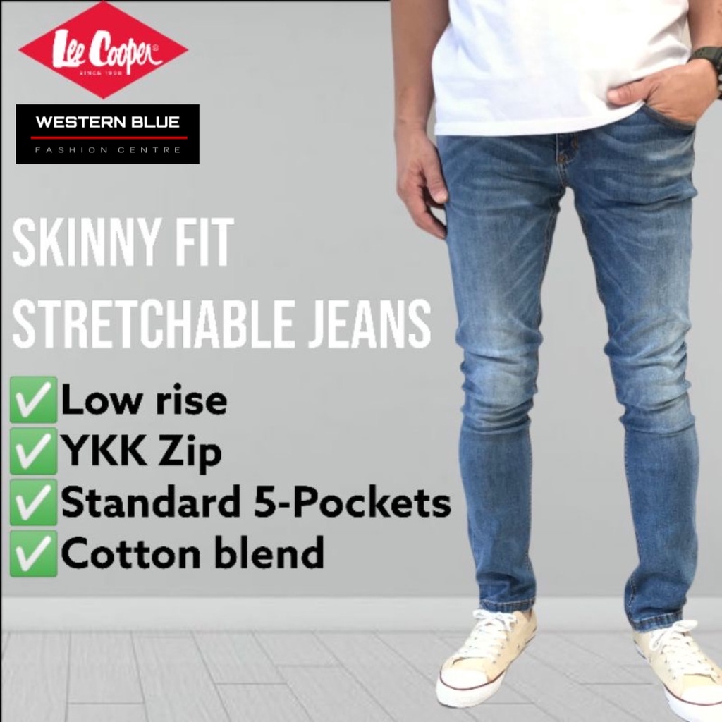 Lee cooper skinny sales jeans