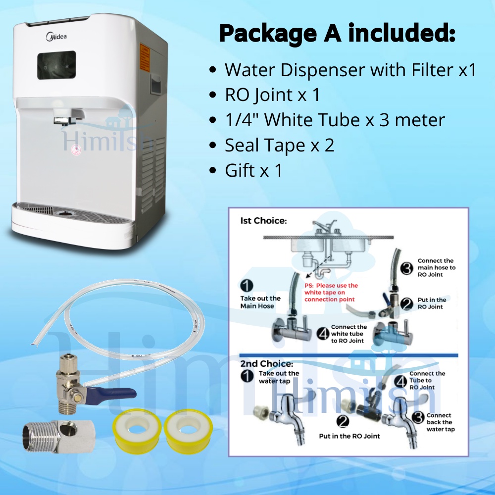 Midea Mild Alkaline Water Dispenser Hot Normal Cold X Series X9/X11