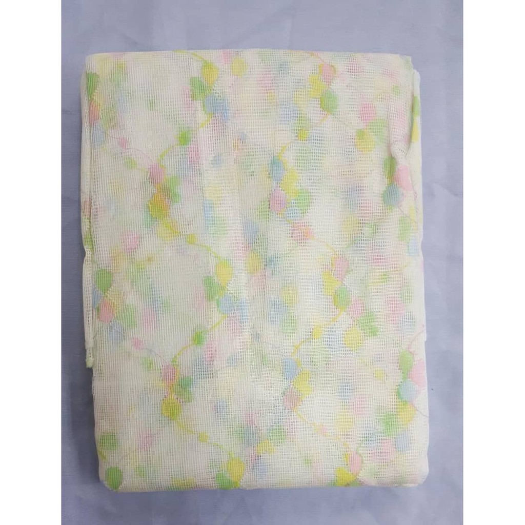 RELIABLE FLORA RECTANGULAR BABY COT MOSQUITO NET Shopee Malaysia