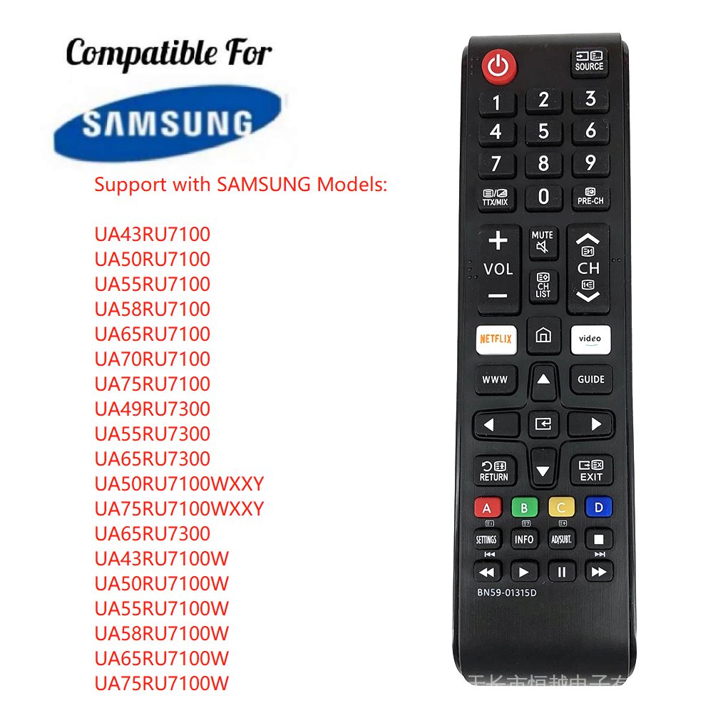 SAMSUNG BN59-01315D FORsamsung smart tv Remote control BN5901315D ...