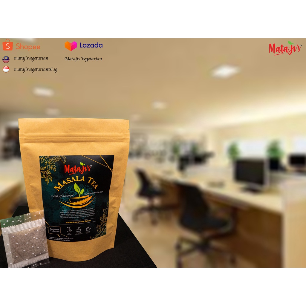 Mataji's Masala Tea comes in teabags with a mixture of tea leaf's and ...