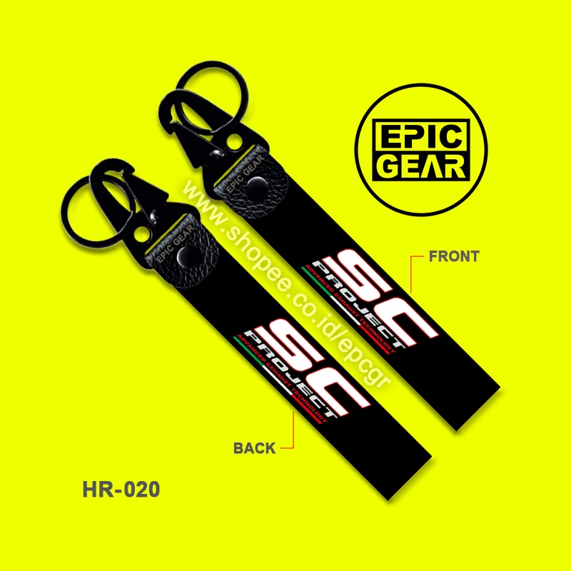 GANTUNGAN HIGH QUALITY KEYCHAIN SC PROJECT PREMIUM MOTORCYCLE KEYCHAIN ...