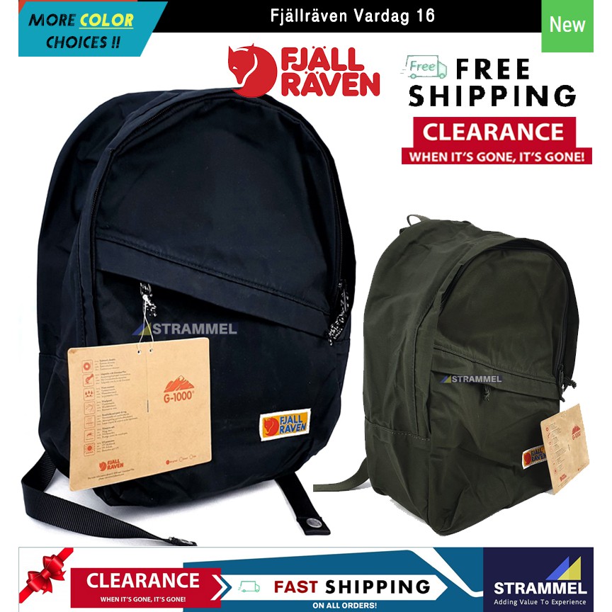 [100 Authentic] Fjallraven Vardag 16 Backpack For Daily Commute