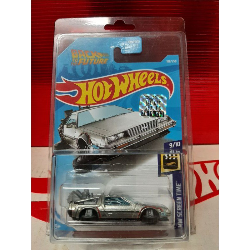 Hot wheels delorean hover shop mode super treasure hunt