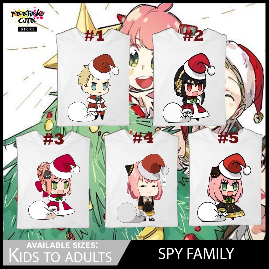 SPY X FAMILY Christmas Special Anya Yor Twilight Loid Forger Shirt for ...