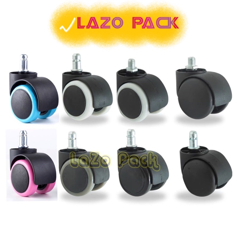 Office Chair Roller Wheel Replacement Heavy Duty Game Chair Caster Roda