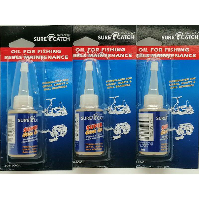 SURE CATCH SUPER GEAR OIL 30ML | Shopee Malaysia