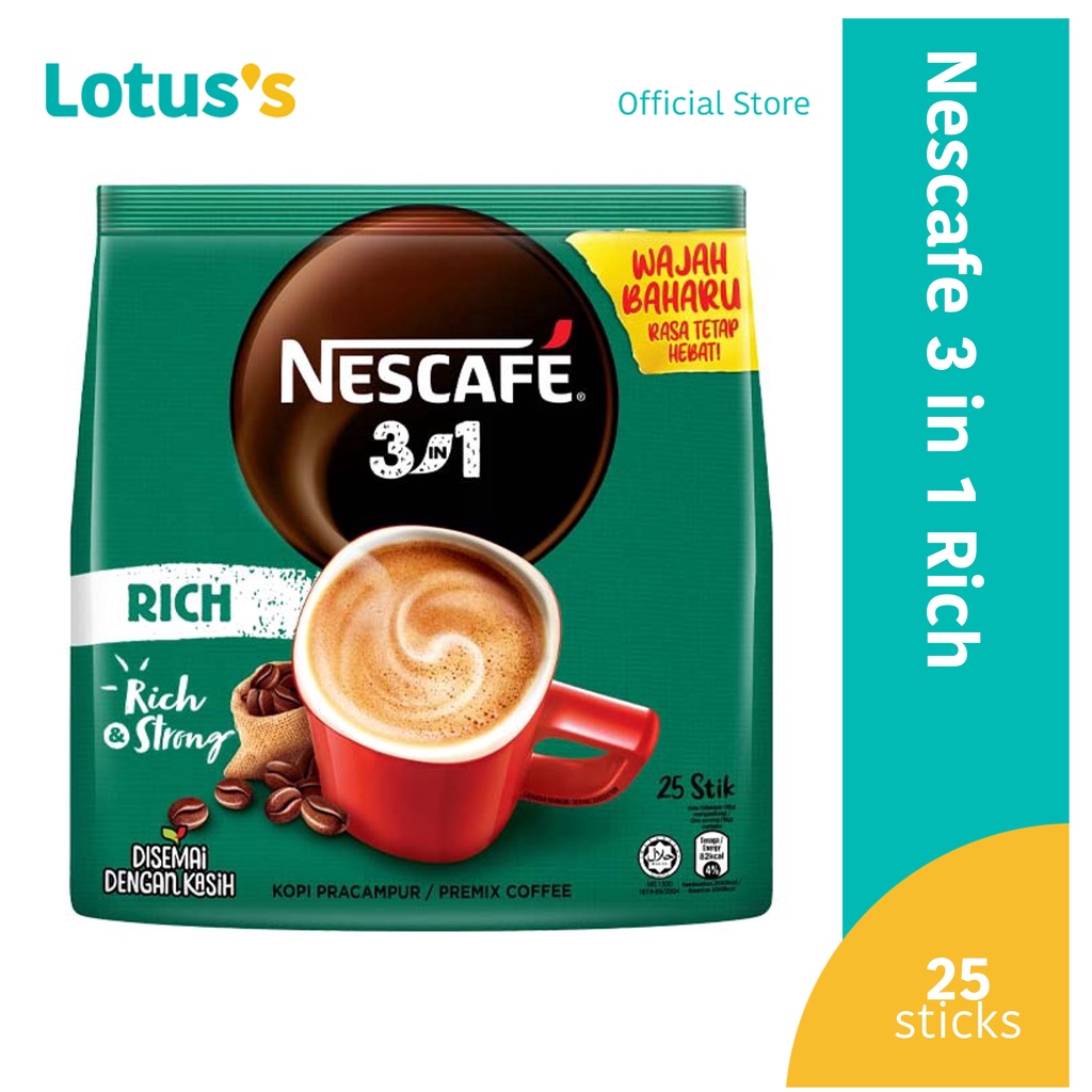 Nescafe 3 In 1 Original (Rich & Balanced) 53 Sticks