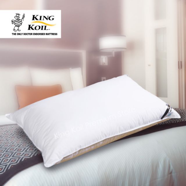 King Koil Charm Down Pillow Shopee Malaysia