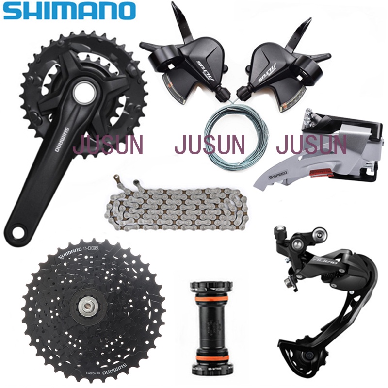 9 speed shop groupset mtb