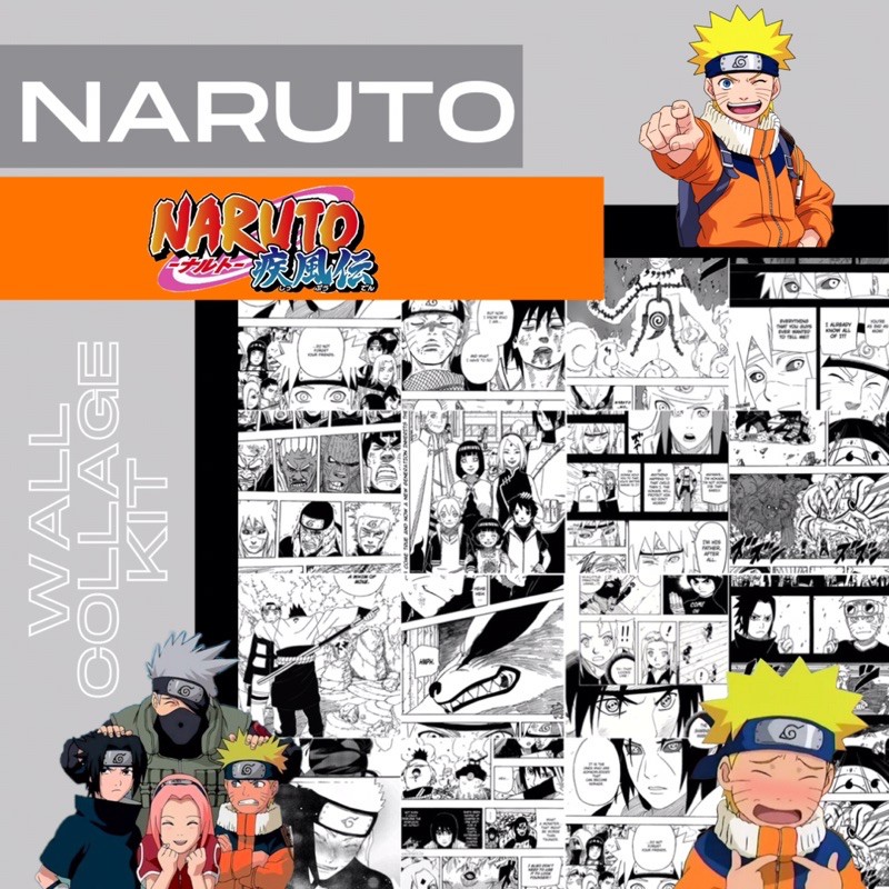 Naruto Wall Collage Kit Shopee Malaysia