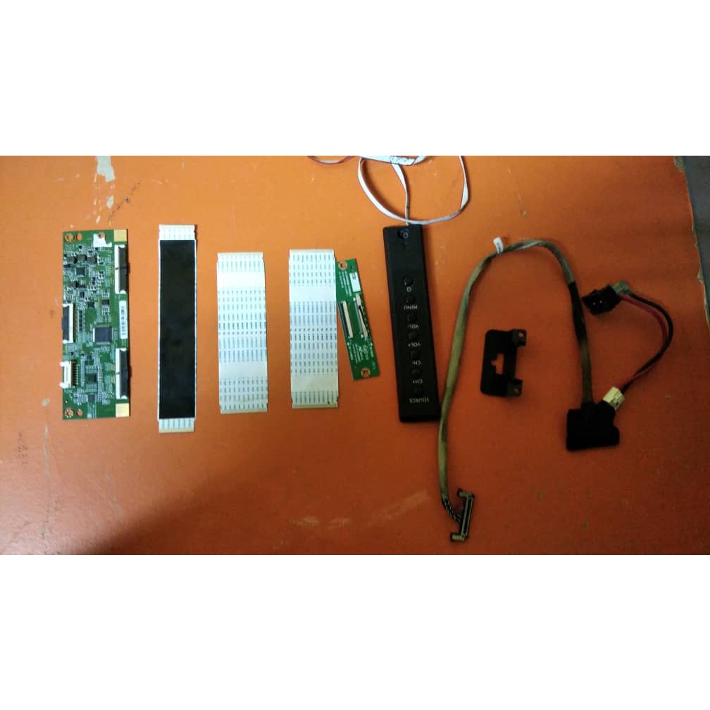 (AC521) Philips 48PFA4609S/98 Tcon, Tcon Ribbon, LVDS, Button, Ribbons ...