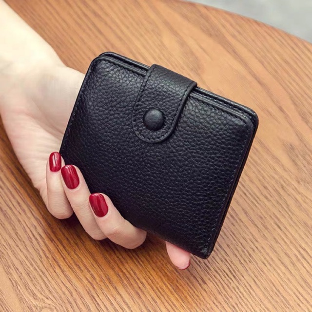 Small Wallet for Women Bifold Leather Mini Purse Credit Card