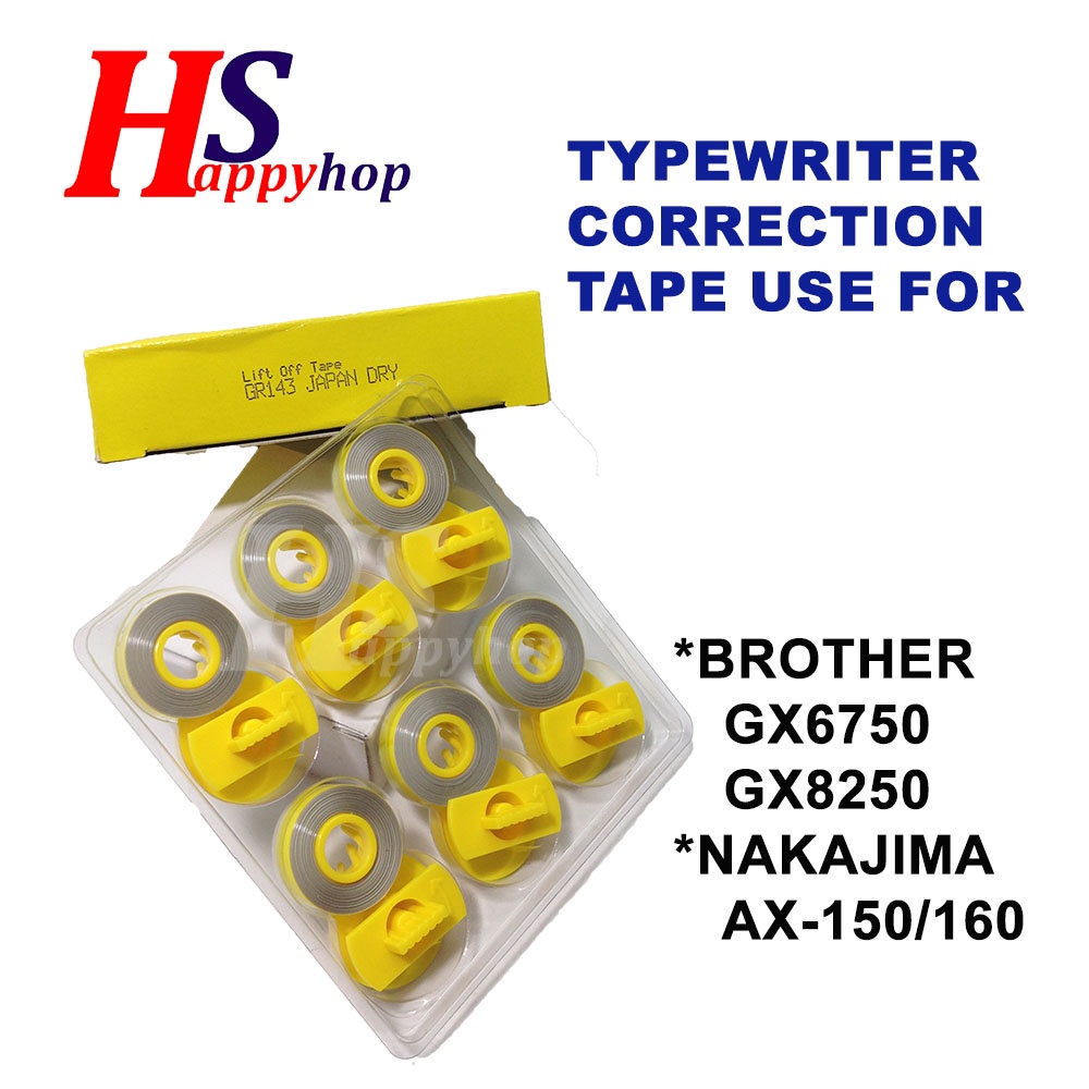 Typewriter Correction Tape , Typewriter Ribbon Compatible For Brother ...