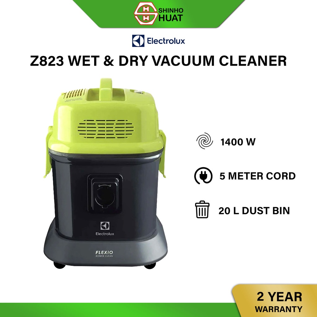 Electrolux Z823 Vacuum Cleaner 3 in 1 ( Wet + Dry + Blow ) | Shopee ...
