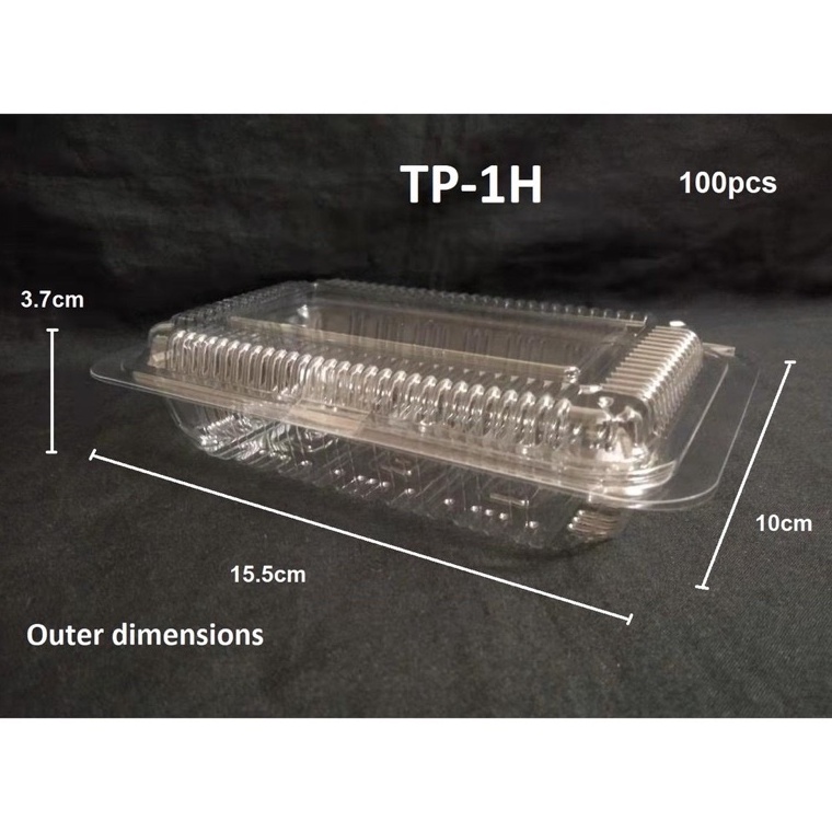 (Ready Stock) TOLI TP-1H / Disposable Food Packaging / Food Container ...