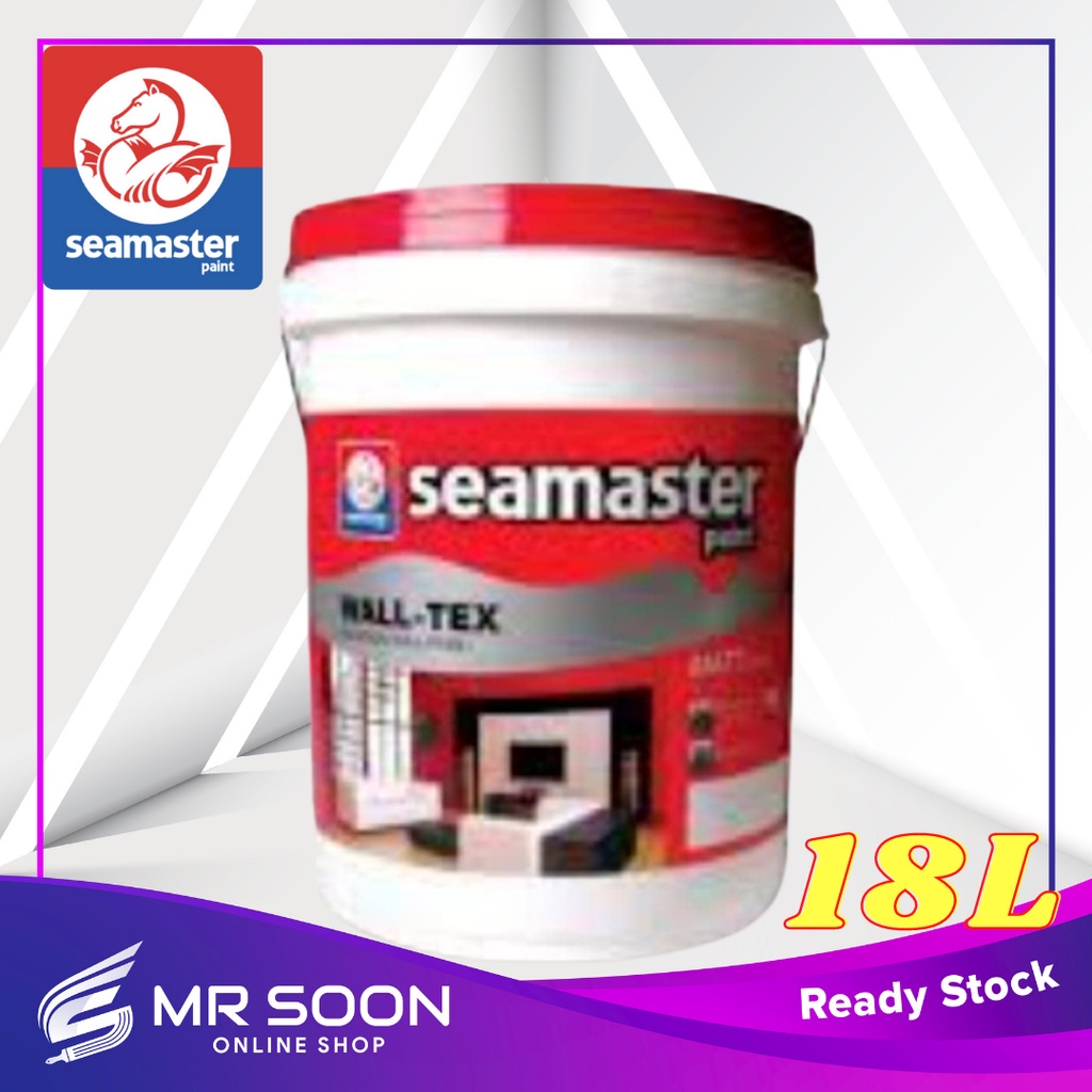 Seamaster Paint Wall-Tex Emultion Paint 7700 18L Ceiling&Interior Paint ...