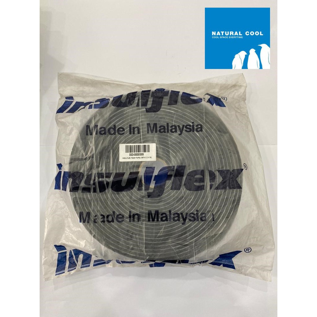 insulflex insulation foam tape (1/8" X 2" X 30') Shopee Malaysia
