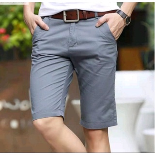 HANZO Men Short Pant Slim Fit Cotton Short Pant Seluar Pendek Lelaki -  106581-JL9807-12