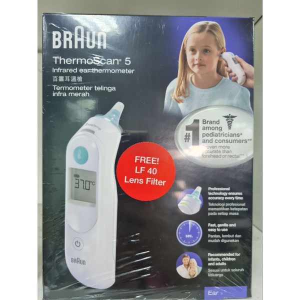*ORIGINAL* BRAUN Thermometer Thermoscan 5 IRT 6030 FREE Len Filter