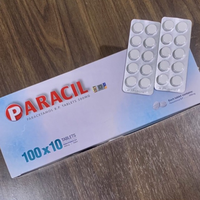 Paracil Paracetamol 500mg tablets expire 30/09/2026 Shopee Malaysia