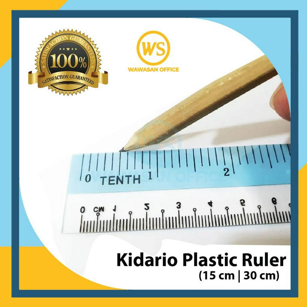 Kidario Straight Ruler / Flexible Ruler / Plastic Ruler / Soft Ruler ...