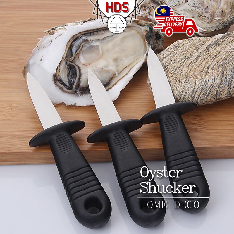 HDS Oyster Knife Shucker 🦪 Stainless Steel Scallop Opener Shell Opener