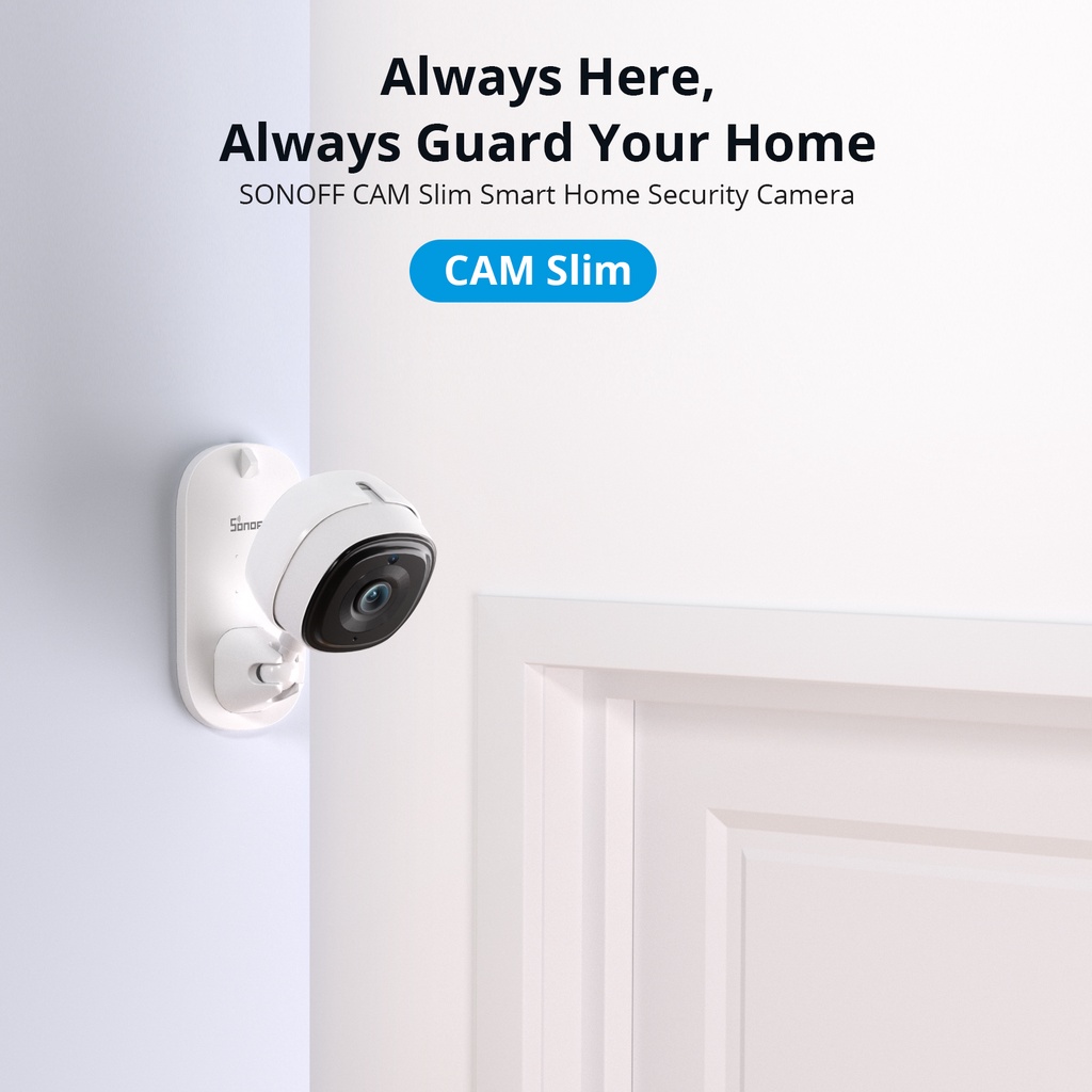Sonoff Cam Slanke Wi-fi Smart Security Camera 1080P Two Way Audio ...