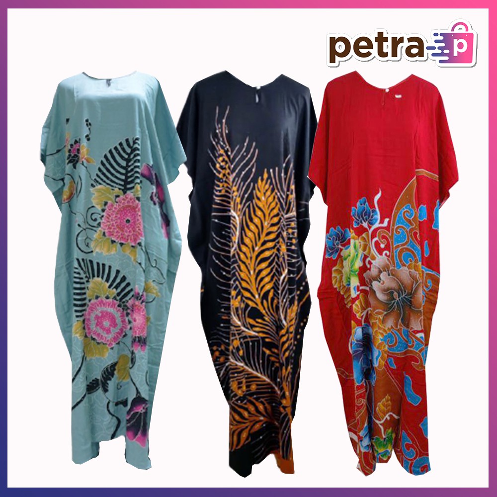 🔥SALE🔥 Borong Baju Kaftan Baju Kelawar Batik Lengan Panjang/Pendek 100