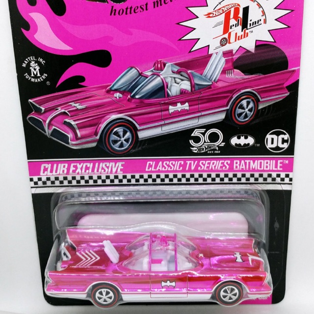 Pink batmobile on sale hot wheels