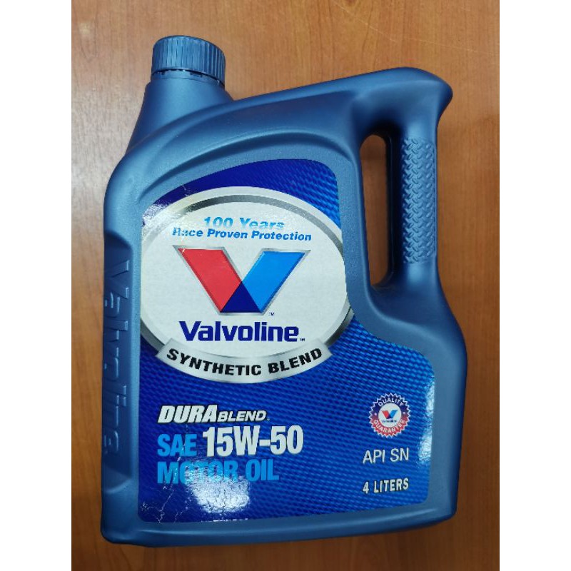 VALVOLINE ENGINE OIL 15W50-4LITERS | Shopee Malaysia