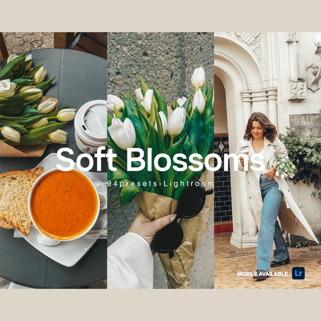 Soft Blossoms Presets: Soft & Dreamy | mobile IOS & Android lightroom ...