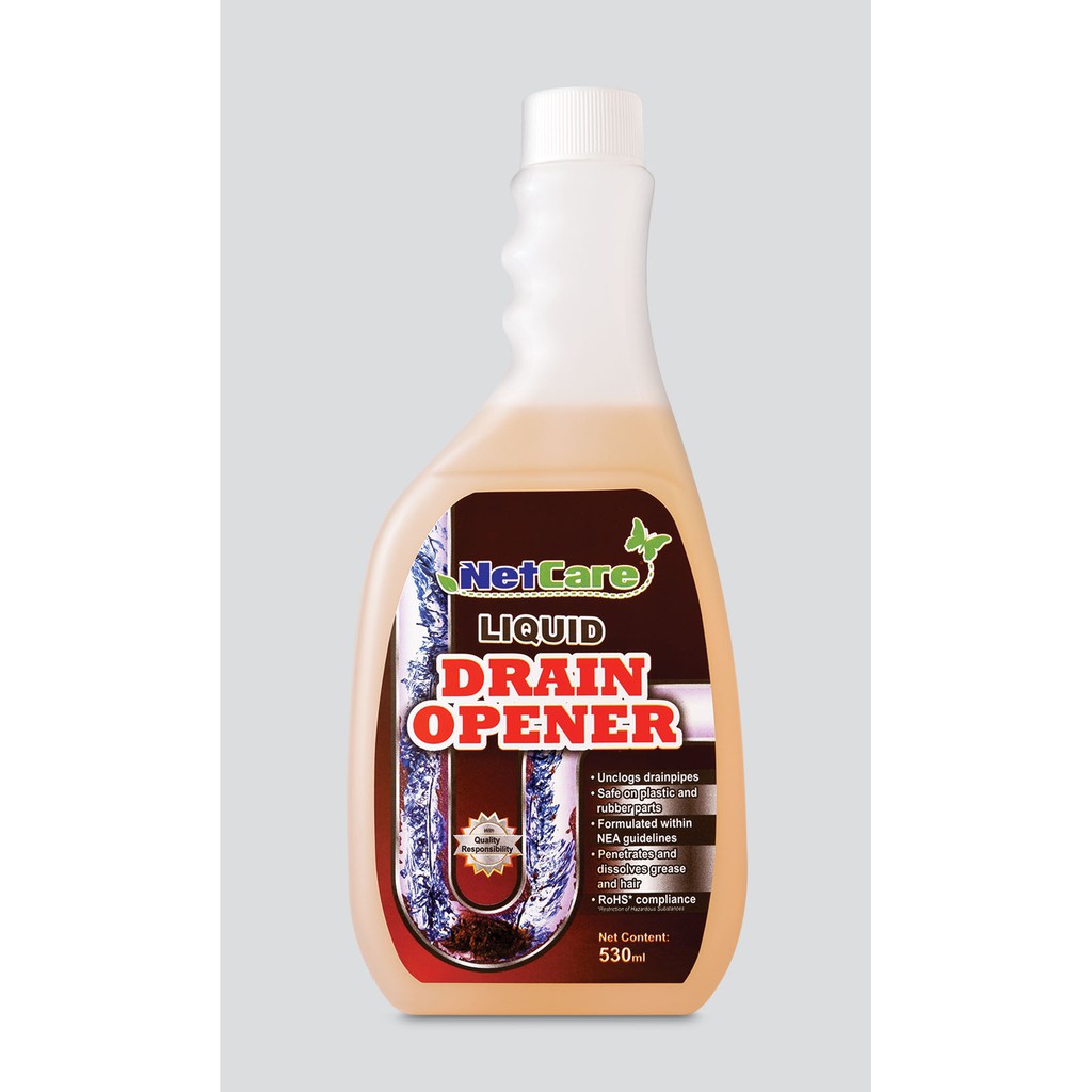 Netcare Drain Opener Liquid 530ml Shopee Malaysia