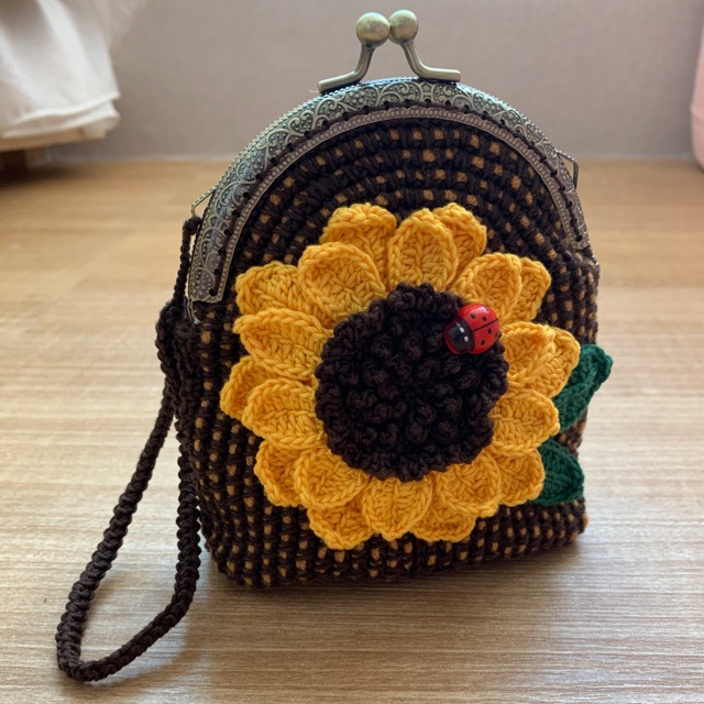 Sunflower deals coin purse