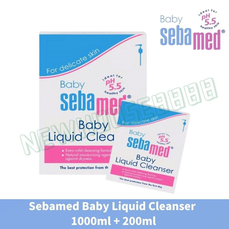 Sebamed Baby Liquid Cleanser [ 1000ml + 200ml ] | Shopee Malaysia