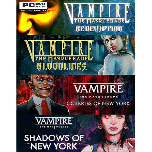 (PC GAME) Vampire The Masquerade Collection - DVD | Shopee Malaysia