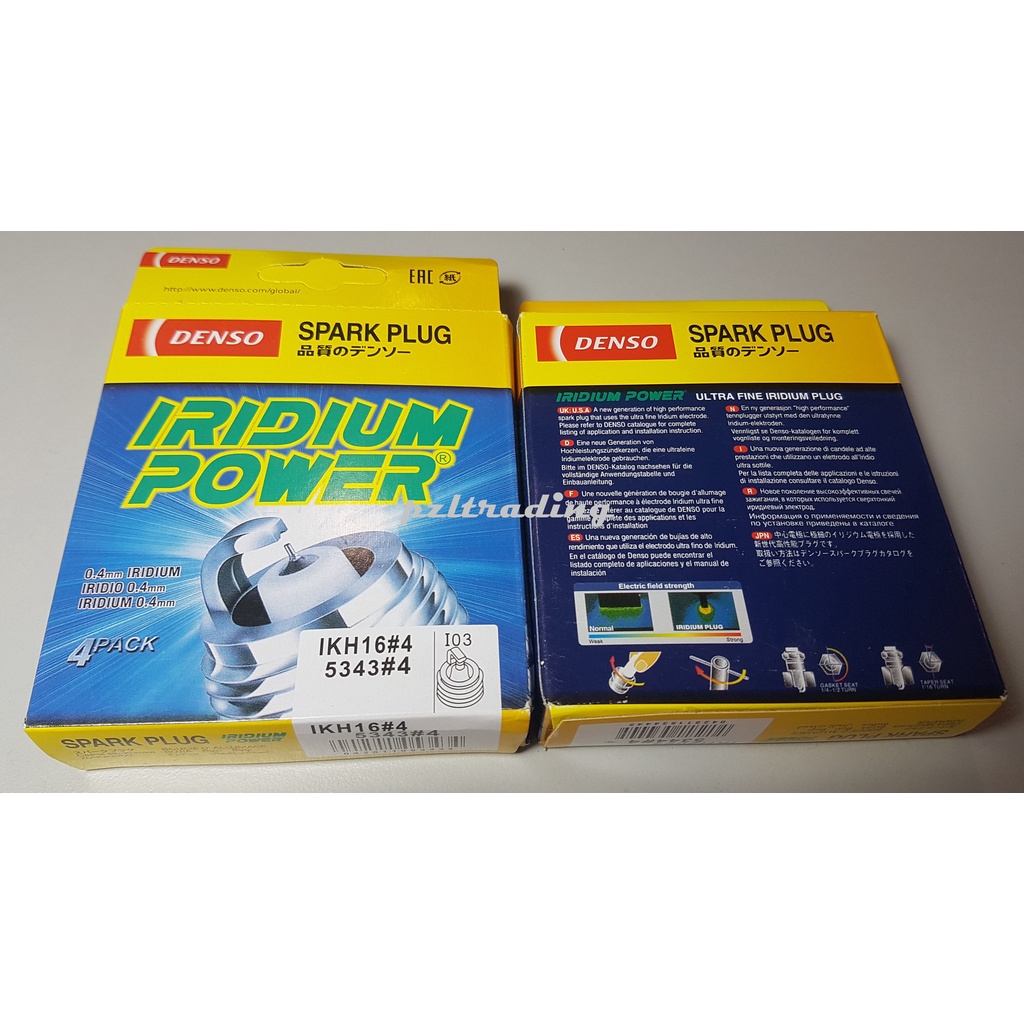 Denso Iridium Power IKH16 5343 spark plug Kia Cerato Forte Sorento ...