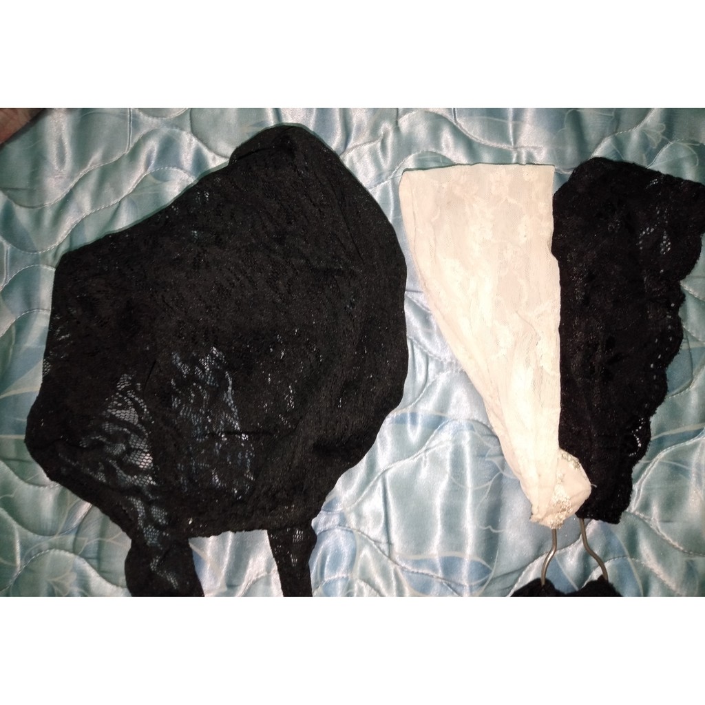 !!READY STOCK!! Inner Snowcap Lace Half Full Bertali Snowcap | Shopee ...