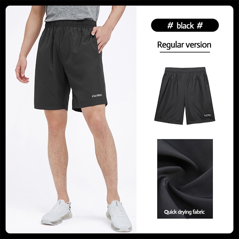 CAMEL Men's Breathable Sports Pants Leisure Loose Shorts | Shopee Malaysia
