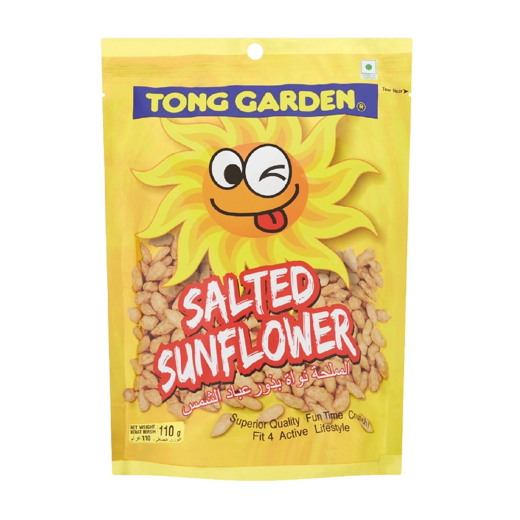 Tong Garden Salted Sunflower Seeds Kuaci 110g Shopee Malaysia