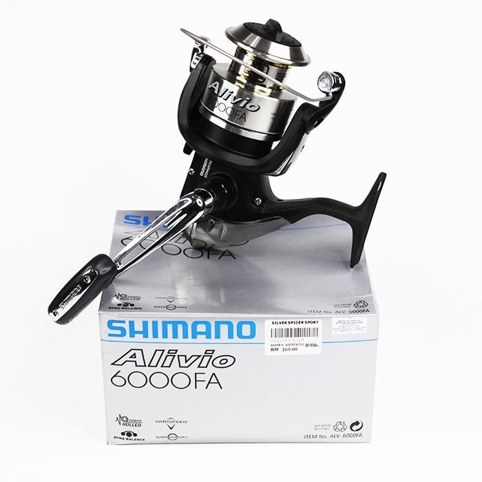 Shimano Alivio 6000FA fishing spinning reel