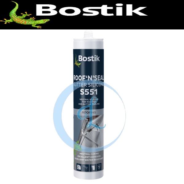[READY STOCK] BOSTIK S551 ROOF 'N' SEAL GUTTER SILICONE 260ML NEW ...