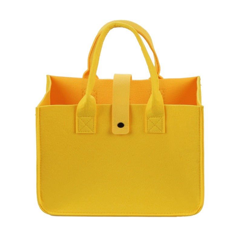 New Felt Handbag Storage Bag Shopping Bag Large Capacity Women Bags ...
