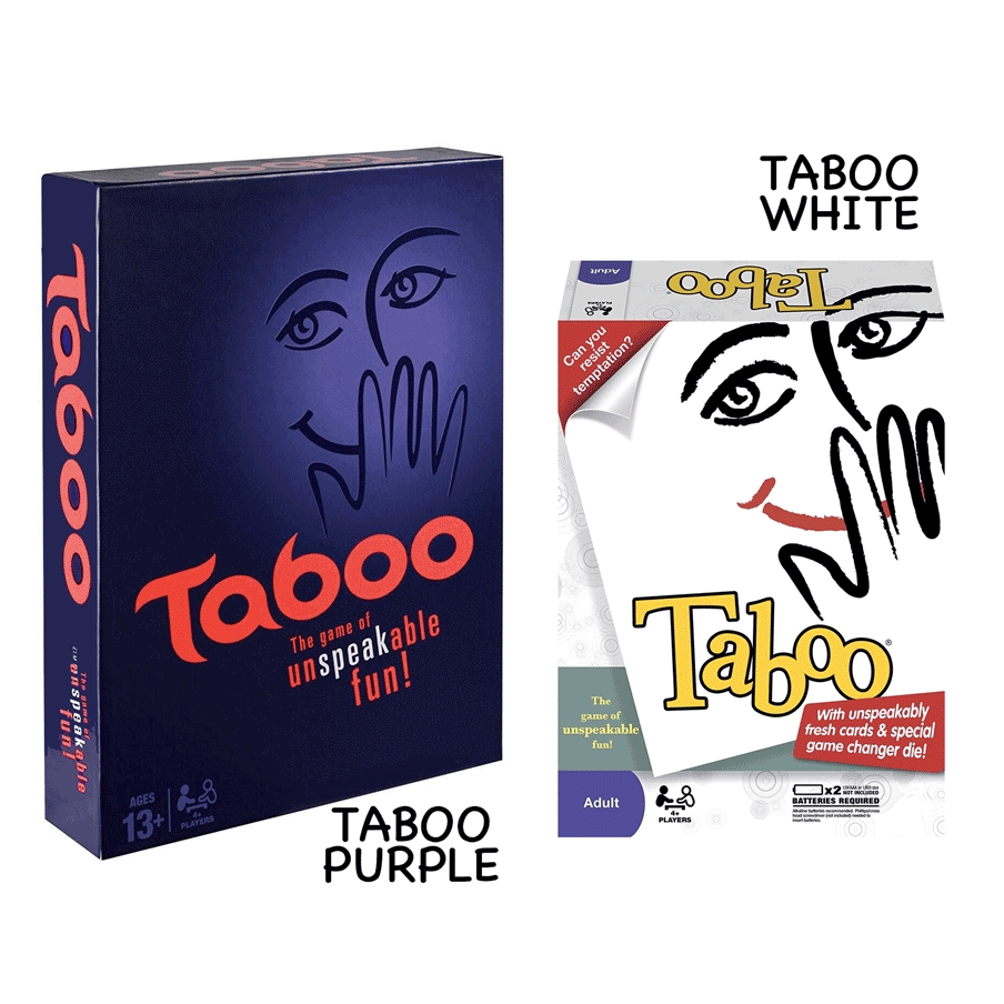 Taboo The Game of Unspeakable Fun Board Game Toys for Boys Girls Kids