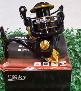 Sky 2 DM 4000 Spinning Reel  Spinning reels, Spinning, Fishing reels