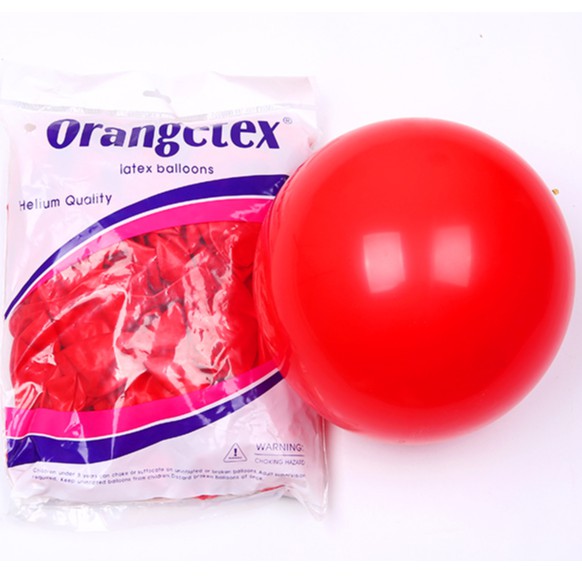 Balloon Latex Neon Orange 12