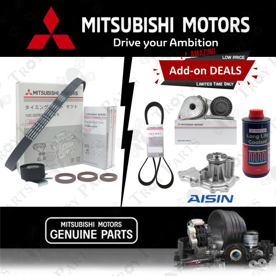 *AddOn Deals* Mitsubishi 100K Timing Belt Kit Set Proton Saga FLX VVT