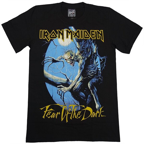 Écusson Tissé Iron Maiden - Fear Of The Dark, Patch Officiel 15 Cm, Style Vintage Rock Pour Vêtements & Vestes