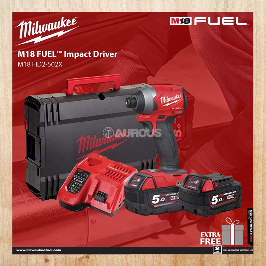 MILWAUKEE M18 FUEL GEN III 1 4 HEX IMPACT DRIVER M18 FID2 0X0